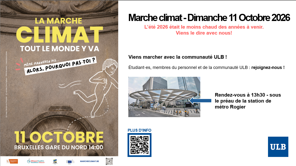 Affiche marche pour le climat